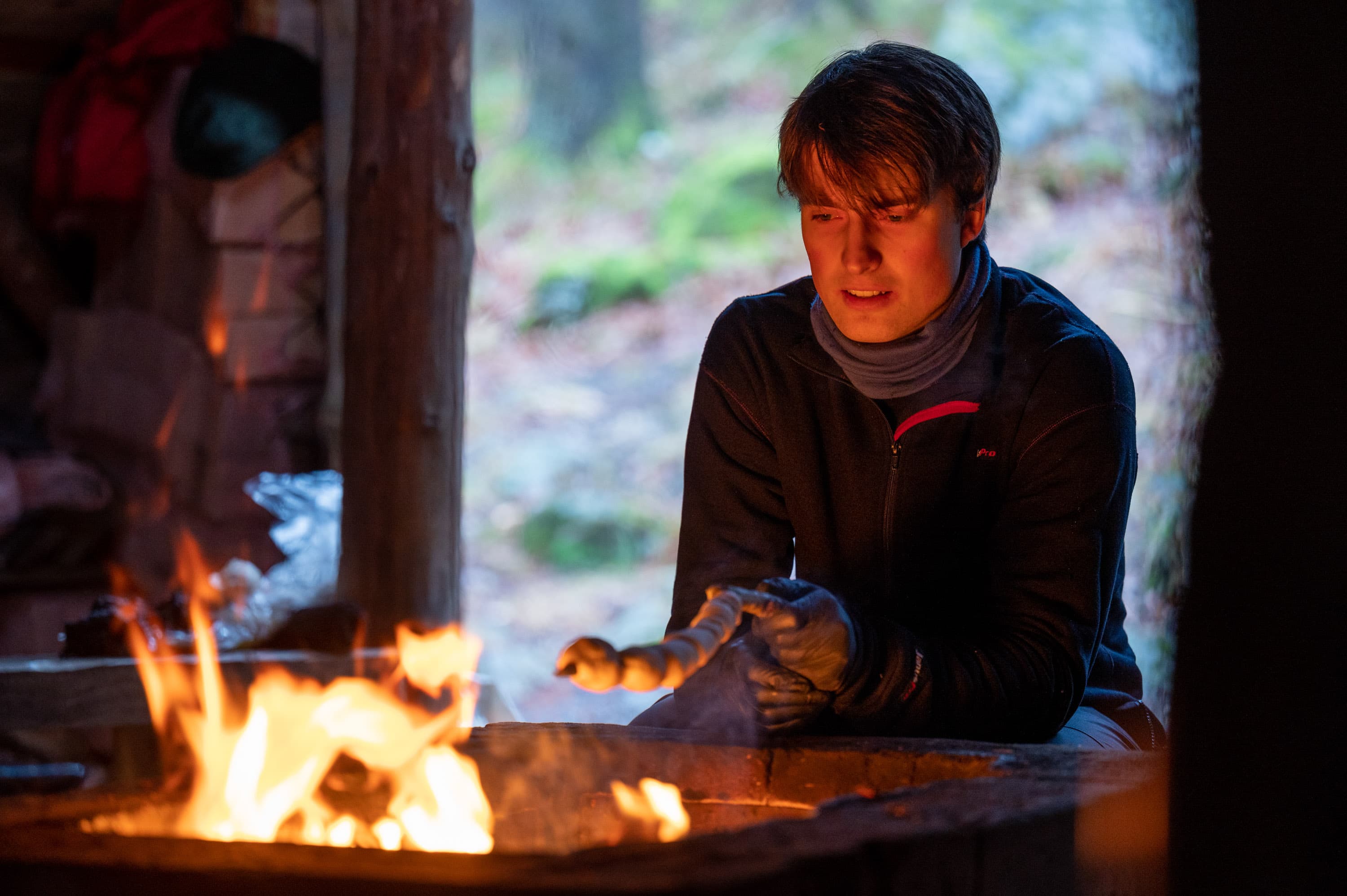 Gapahuken ved Svelavatnet